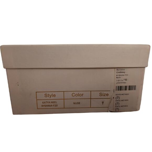 RAYE Katya Heel in Nude – EUC Size 7 - Picture 4 of 8